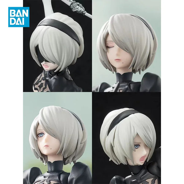 NieR Automata 2B Bandai S.H. Figuarts Con Accessori