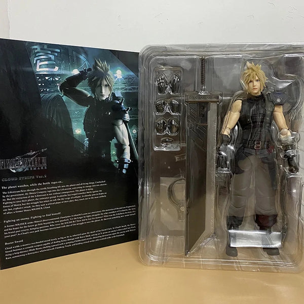 Final Fantasy VII Cloud Action Figure con Accessori