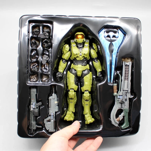 John 117 Master Chief Halo Action Figure Con Accessori Epic Figure