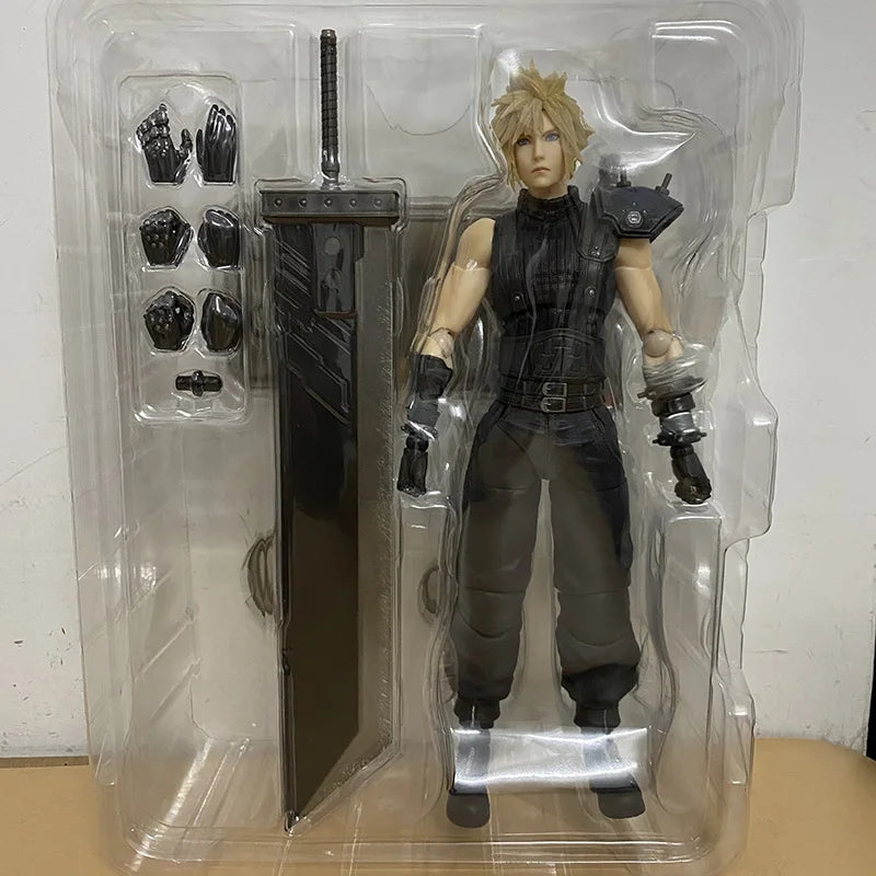 Final Fantasy VII Cloud Action Figure con Accessori