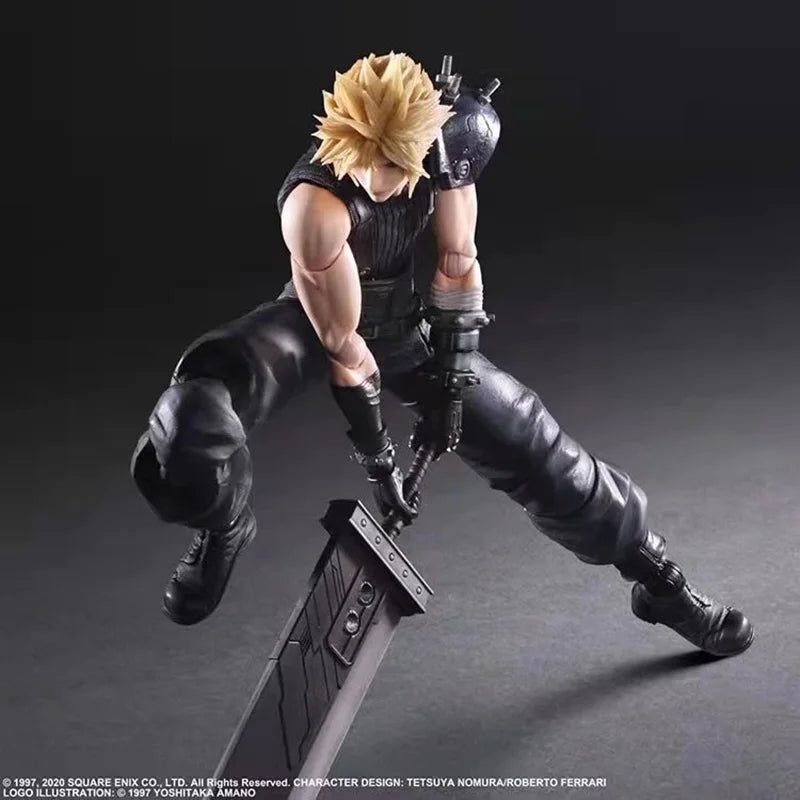 Final Fantasy VII Cloud Action Figure con Accessori