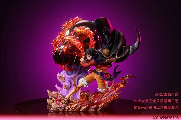 One Piece Resin Monkey D. Luffy LX Studio Red Roc