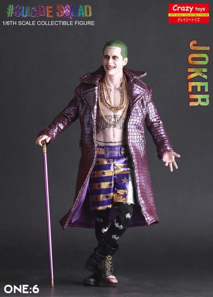 DC Suicide Squad Joker Jared Leto Crazy Toys 1/6