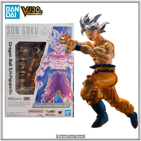 Dragon Ball Super Goku Ultra Istinto Bandai S.H. Figupedia Toyotaro Edition VJ30TH