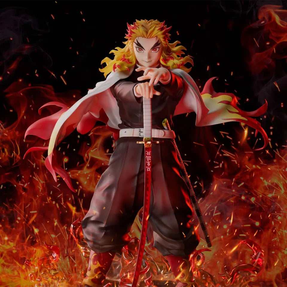 Demon Slayer Rengoku Kyojuro Action Figure AnipleX Mugen Train Arc