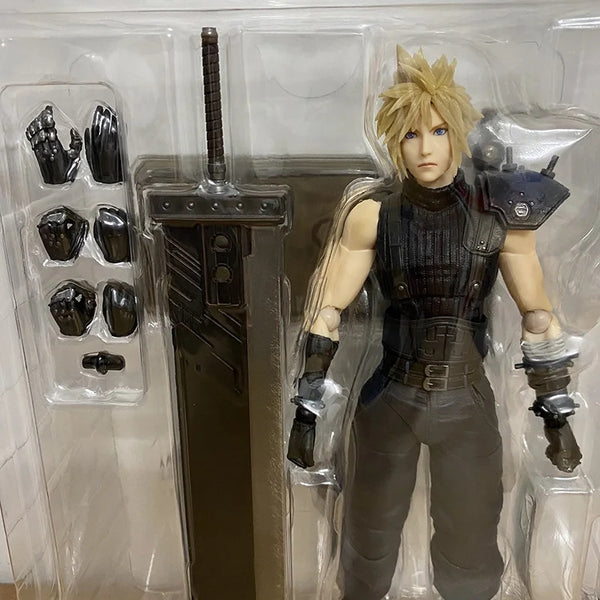 Final Fantasy VII Cloud Action Figure con Accessori