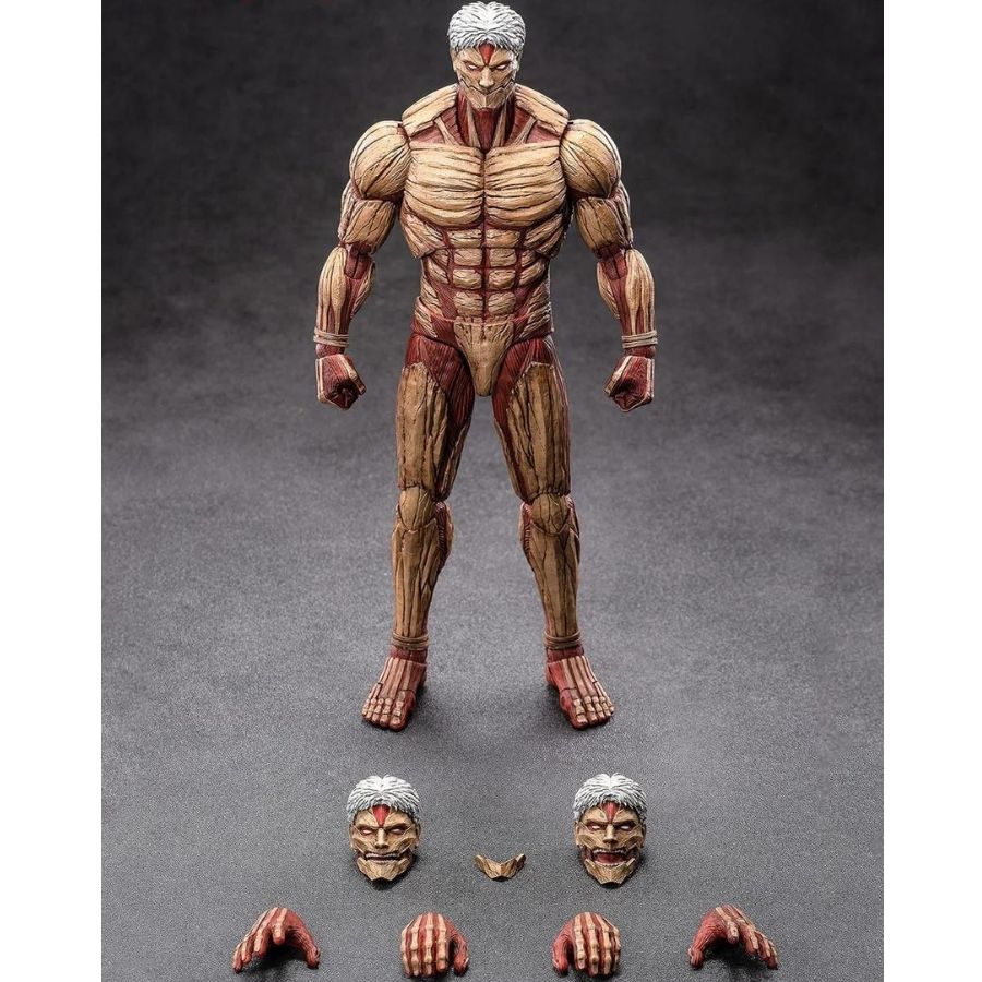 Pre-Order Coser Toys 15 cm Attack On Titan Gigante Corazzato Reiner Braun