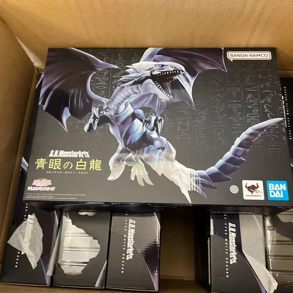 Bandai S.H. Monsterarts Yu-Gi-Oh Drago Bianco Occhi Blu