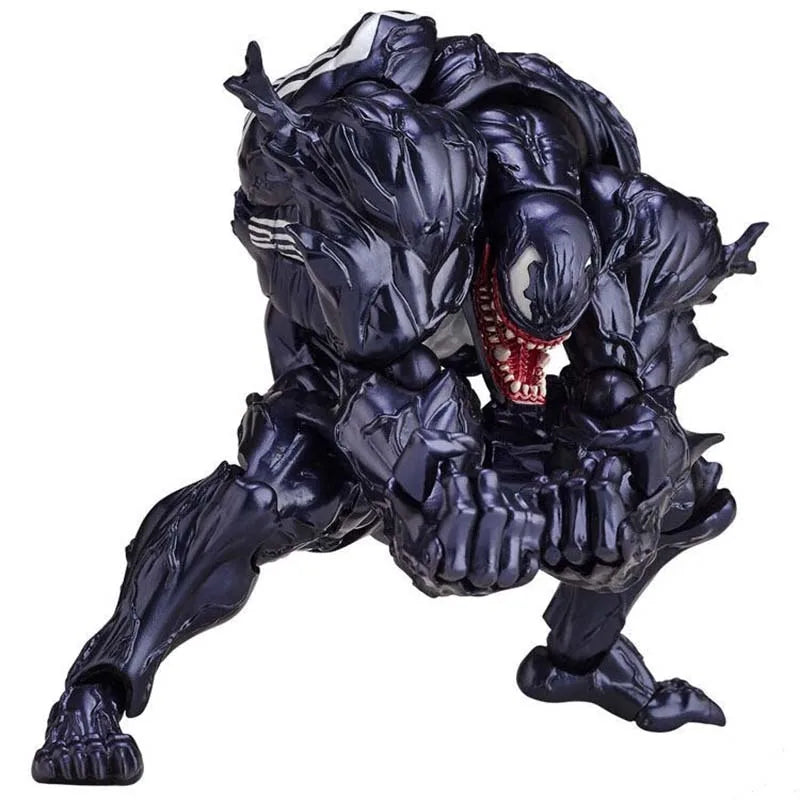 Marvel Amazing Yamagochi Revoltech Venom Con Accessori