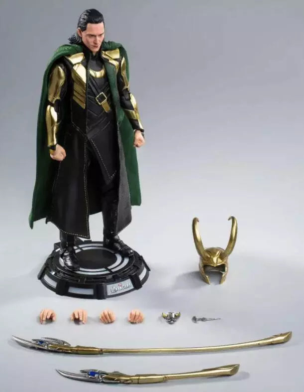 Marvel Loki Articolata Scala 1/7 Action Figure Con Accessori