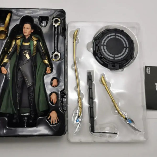 Marvel Loki Articolata Scala 1/7 Action Figure Con Accessori