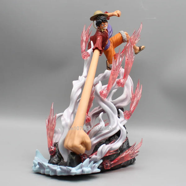 One Piece Monkey D. Luffy Gom Gom Punch GK Figure 29cm Action Figure