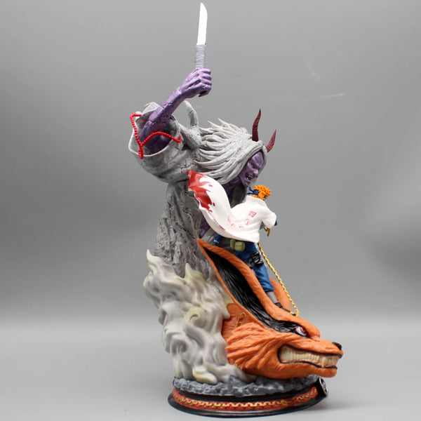 Naruto Shippuden Minato Namikaze Vs Kurama GK Figure 25cm