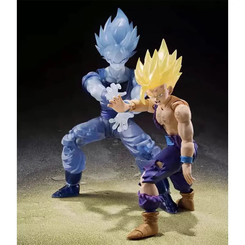 Dragon Ball Z Bandai S.H.Figuarts Gohan SSJ2 e Goku SSJ Tamashi Nations Exclusive Edition