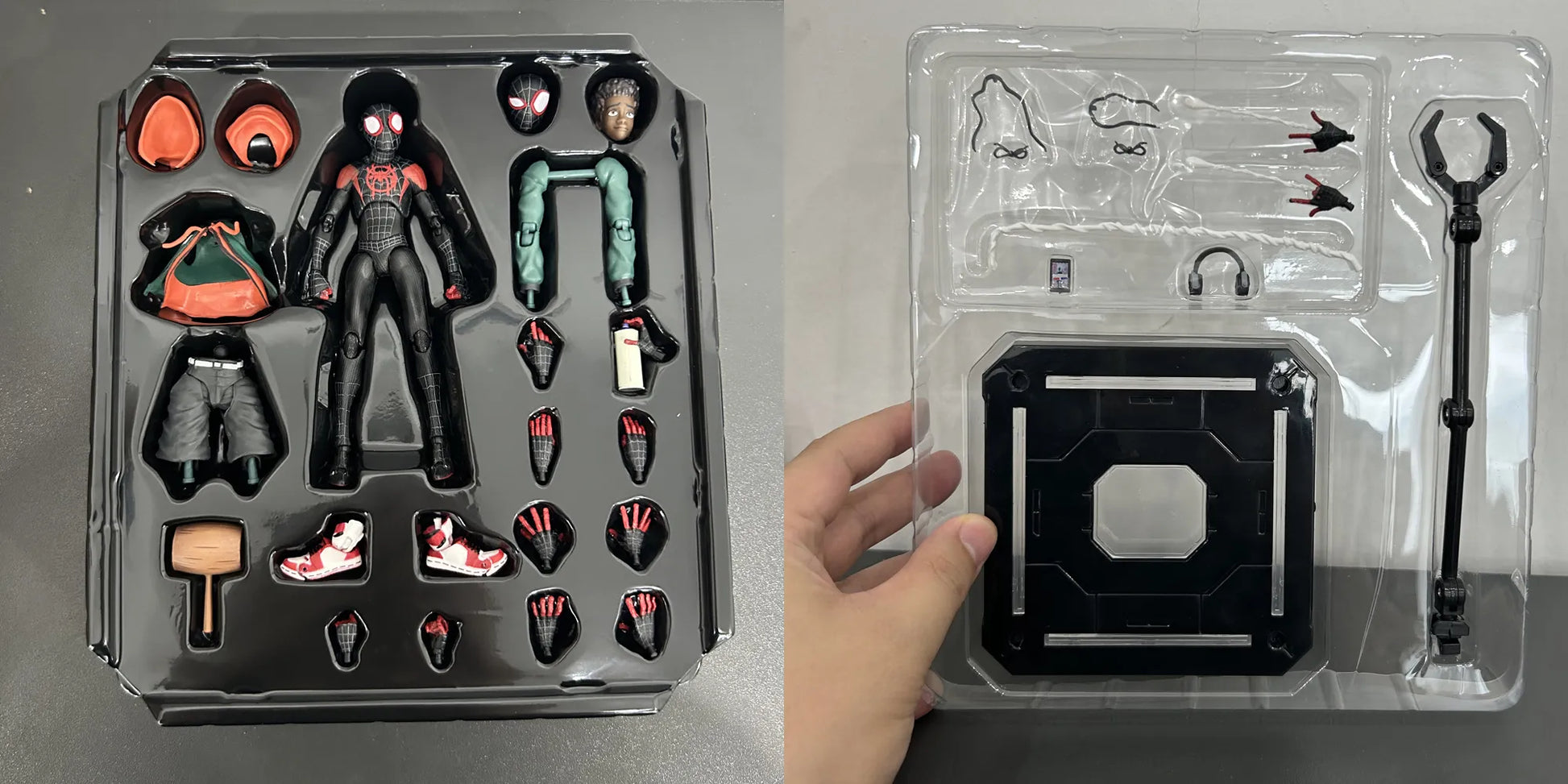 Spiderman Across the Spider-Verse Miles Morales  Con Accessori