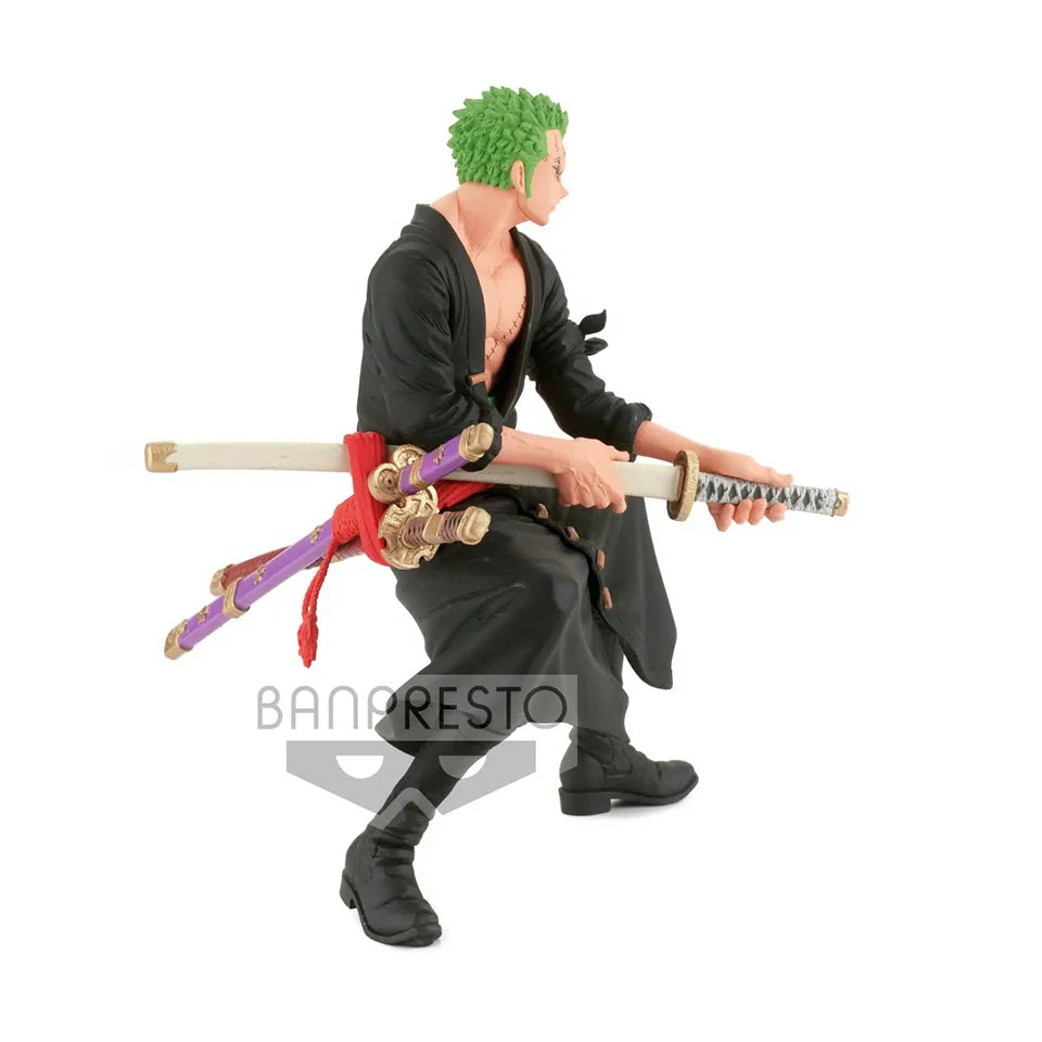 Banpresto One Piece King Of Artist 18cm Roronoa Zoro Wano Country Action Figure