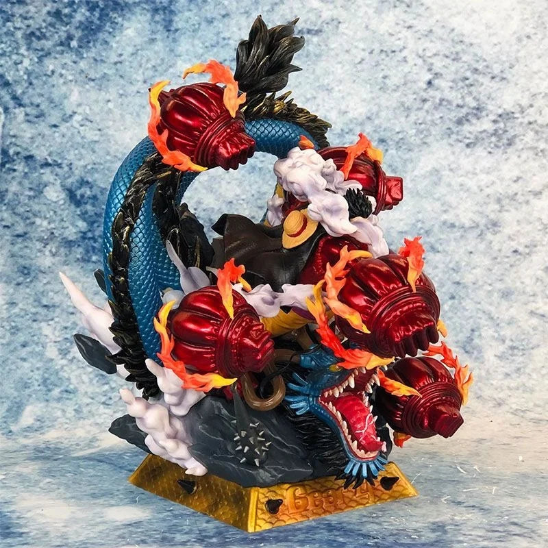 Monkey D. Luffy Gear 4 Vs Kaido One Piece GK Figure 24cm