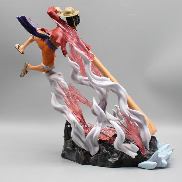 One Piece Monkey D. Luffy Gom Gom Punch GK Figure 29cm Action Figure