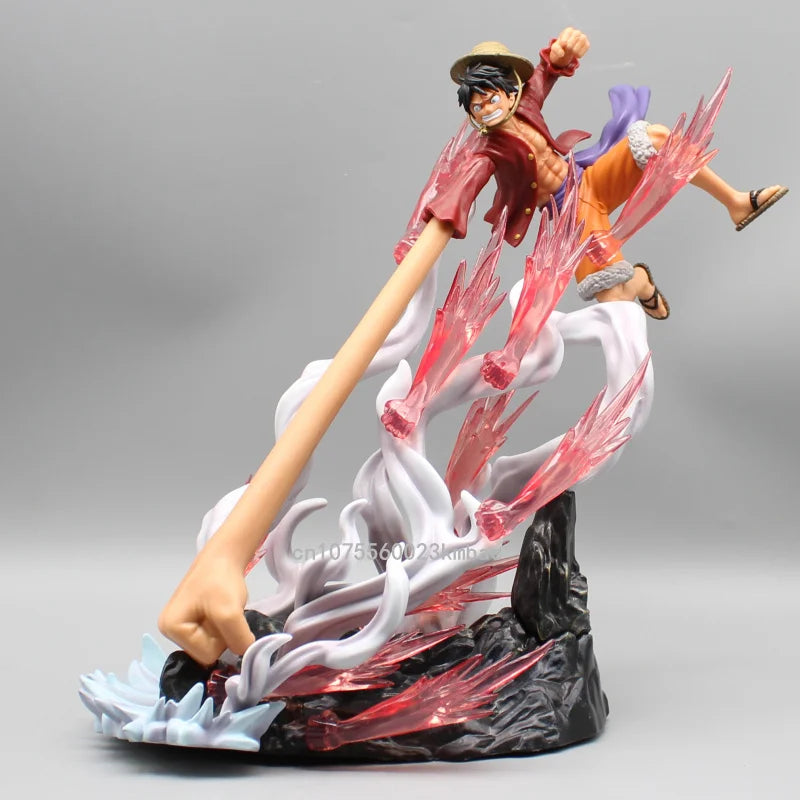 One Piece Monkey D. Luffy Gom Gom Punch GK Figure 29cm Action Figure