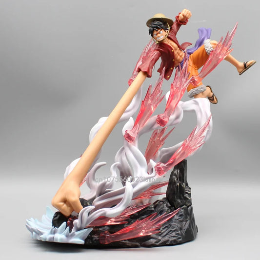 One Piece Monkey D. Luffy Gom Gom Punch GK Figure 29cm Action Figure