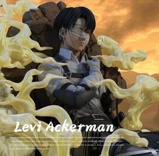 Pre-Order Freedom Studio Attack On Titan Levi Ackermann Action Figure