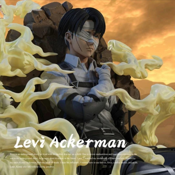 Pre-Order Freedom Studio Attack On Titan Levi Ackermann Action Figure