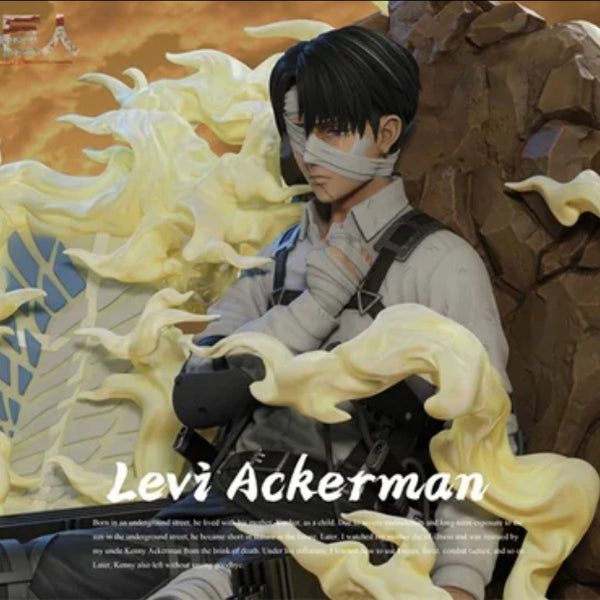 Pre-Order Freedom Studio Attack On Titan Levi Ackermann Action Figure