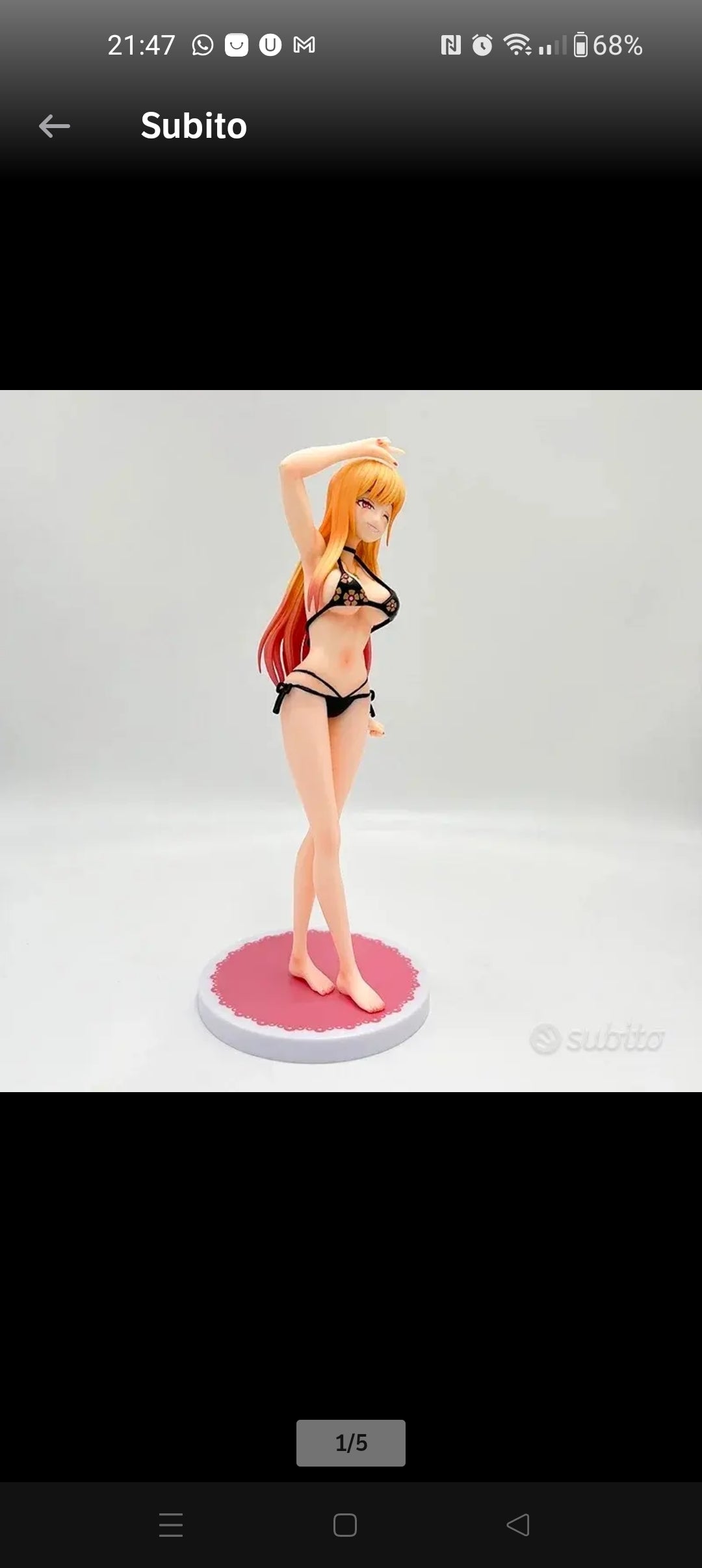 Marin kitagawa My Dress Up Darling in Bikini Action Figure