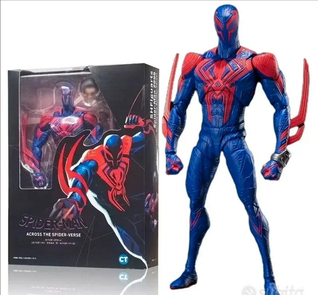 Marvel Spiderman: Across The Spiderverse Miguel O'Hara Spiderman 2099 CTS Toys Action Figure