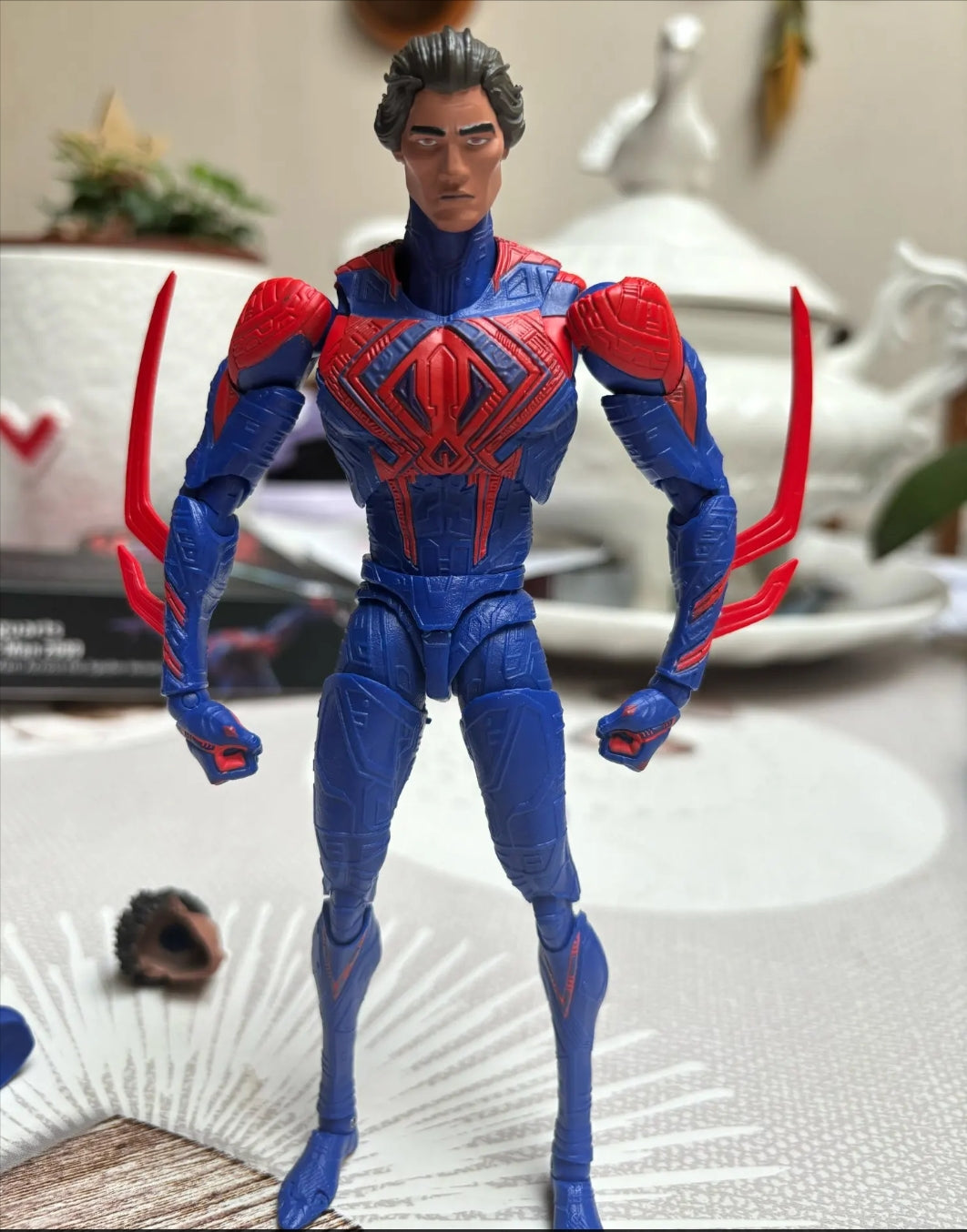 Marvel Spiderman: Across The Spiderverse Miguel O'Hara Spiderman 2099 CTS Toys Action Figure