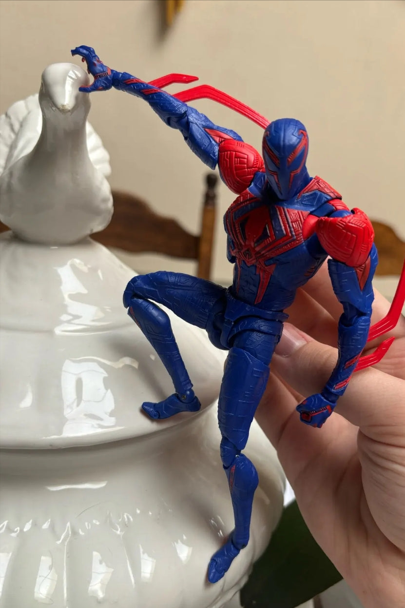 Marvel Spiderman: Across The Spiderverse Miguel O'Hara Spiderman 2099 CTS Toys Action Figure