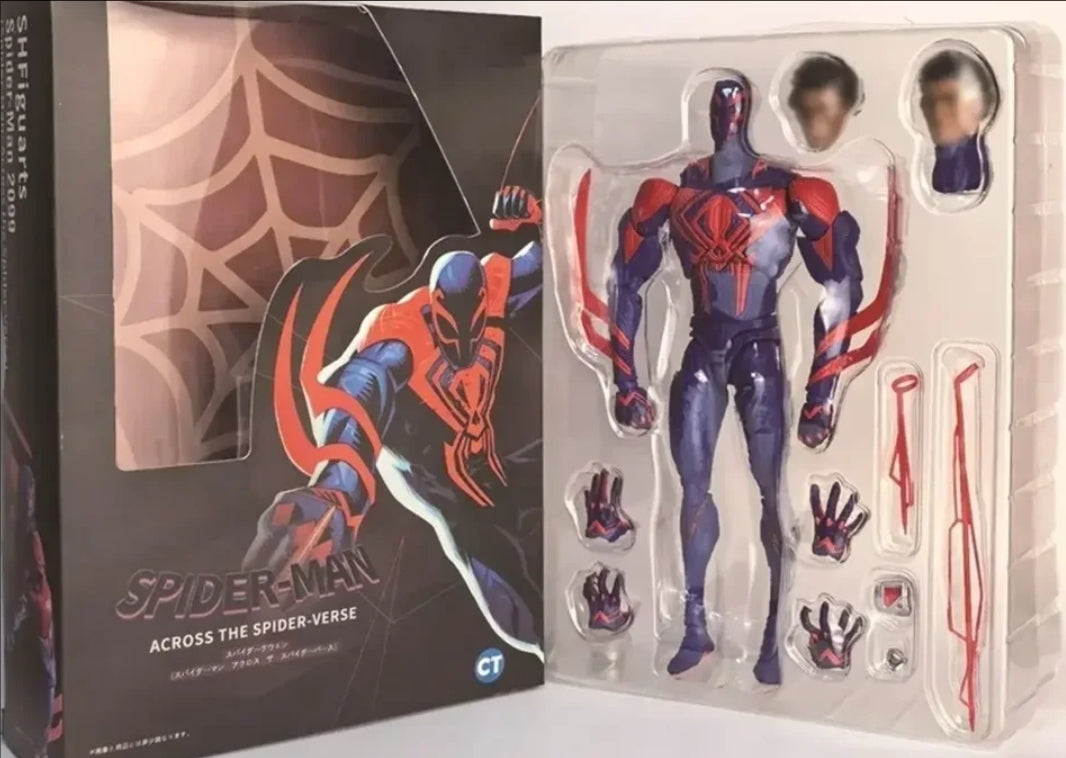 Marvel Spiderman: Across The Spiderverse Miguel O'Hara Spiderman 2099 CTS Toys Action Figure