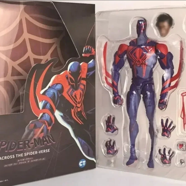 Marvel Spiderman: Across The Spiderverse Miguel O'Hara Spiderman 2099 CTS Toys Action Figure