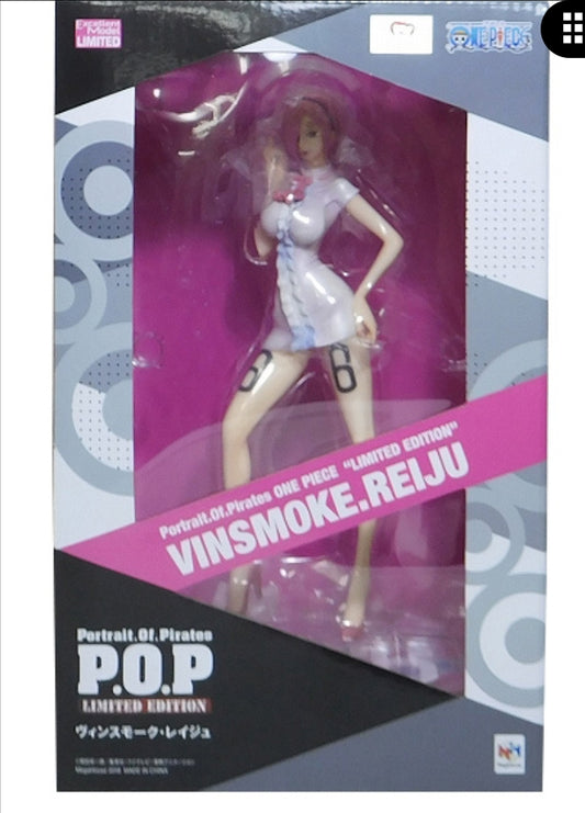 Vinsmoke Reiju Germa 66 Poison Pink Portraits of Pirates One Piece MegaHouse Limited Edition