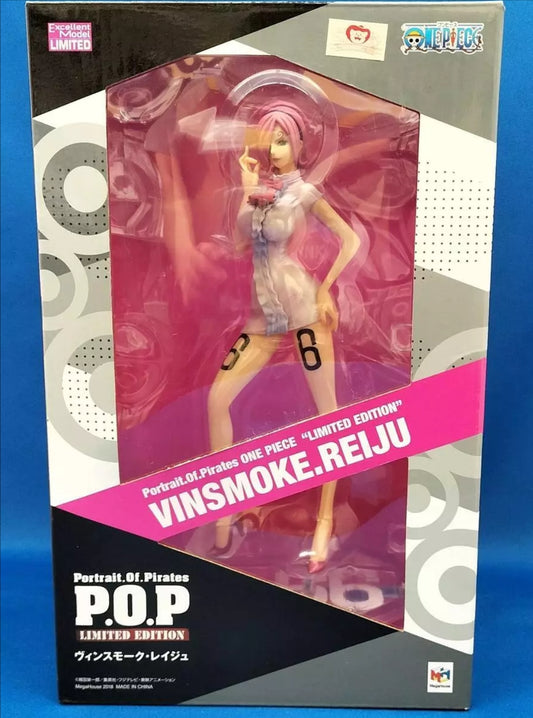 Vinsmoke Reiju Germa 66 Poison Pink Portraits of Pirates One Piece MegaHouse Limited Edition