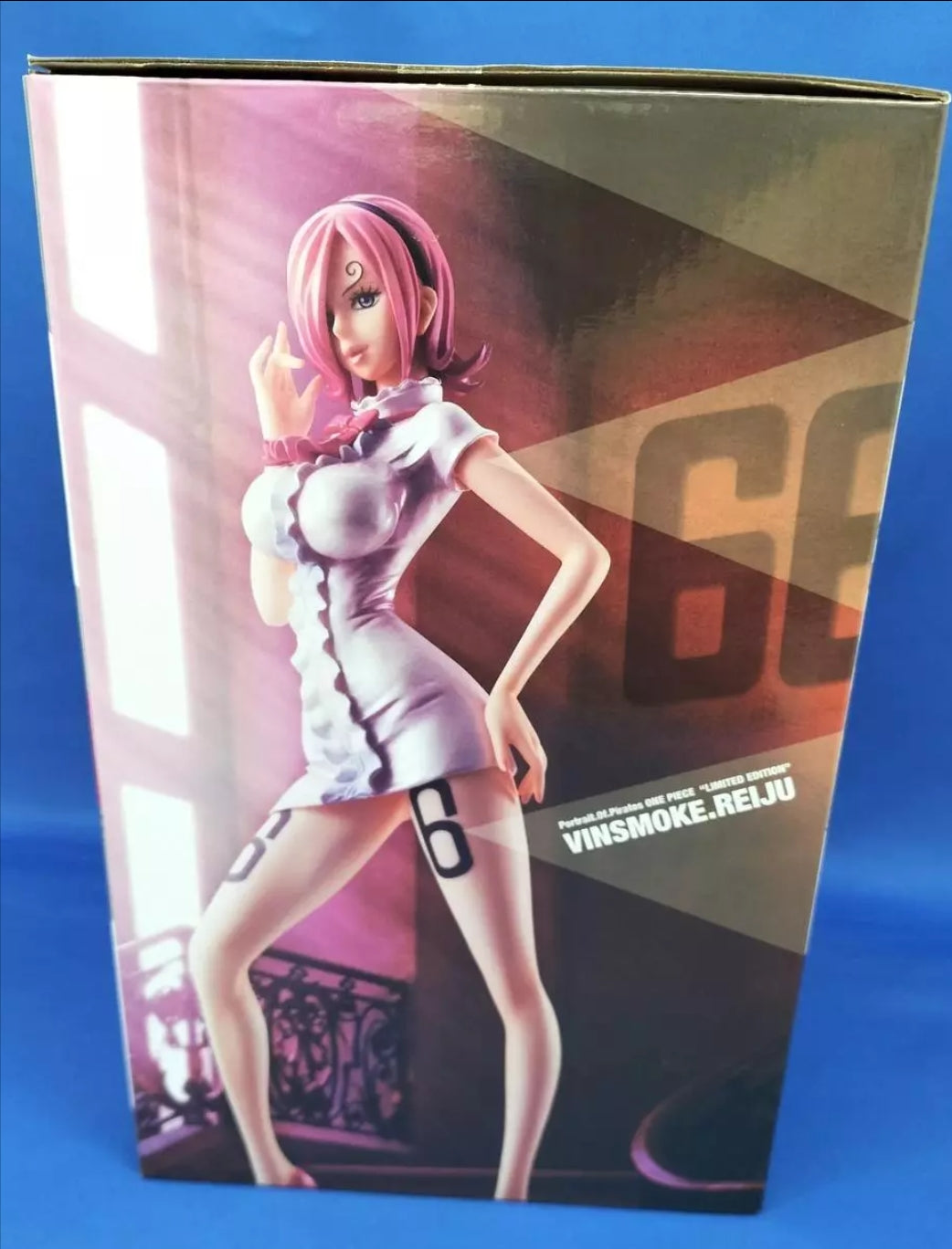 Vinsmoke Reiju Germa 66 Poison Pink Portraits of Pirates One Piece MegaHouse Limited Edition