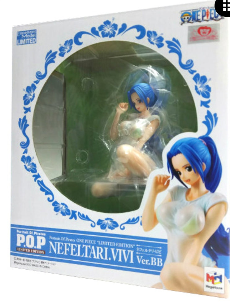 MegaHouse Portraits of Pirates Vivi Nefeltari One Piece Limited Edition Ver.BB Scala 1/8