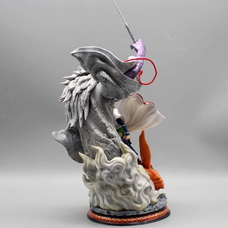 Naruto Shippuden Minato Namikaze Vs Kurama GK Figure 25cm