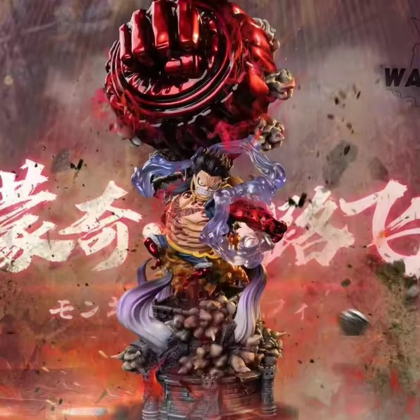 One Piece Monkey D. Luffy Gear 4 Boundman Warhead Studio Resin