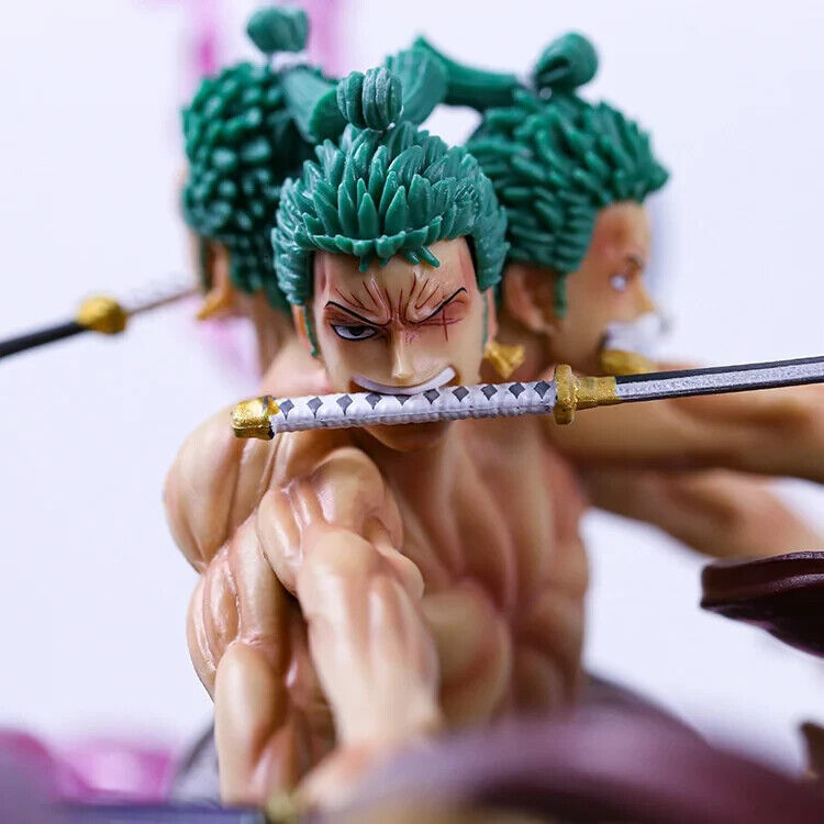 One Piece Roronoa Zoro 9 spade VS Kaido Dragon 20CM