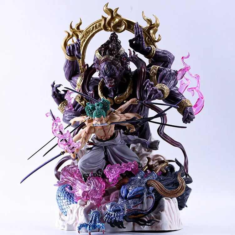 One Piece Roronoa Zoro 9 spade VS Kaido Dragon 20CM