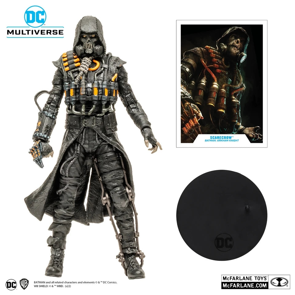 DC Multiverse Scarecrow Batman Arkham knight McFarlane Toys