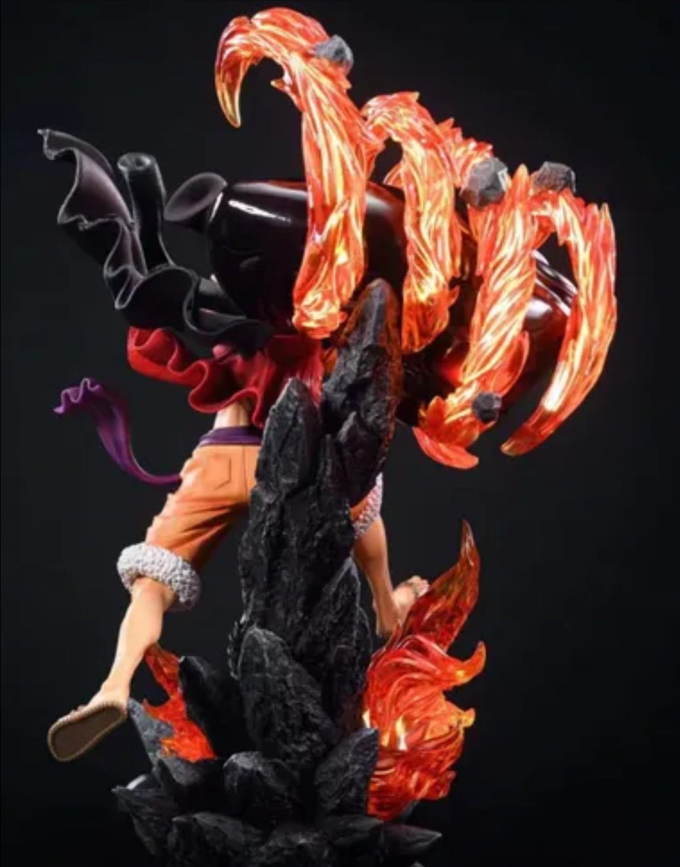 Monkey D. Studio One Piece Monkey D. Luffy Resina Red Roc Scala 1/6