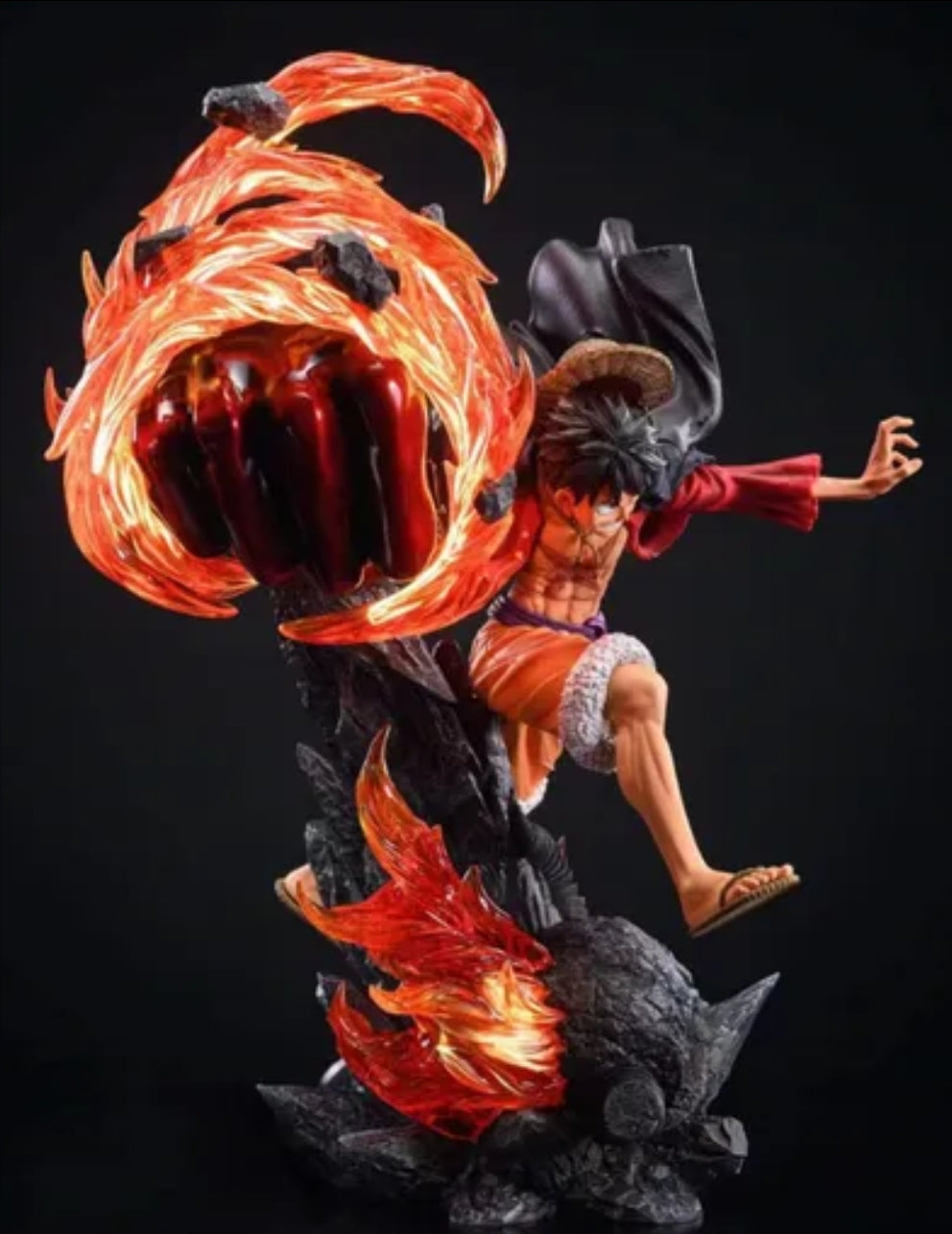 Monkey D. Studio One Piece Monkey D. Luffy Resina Red Roc Scala 1/6