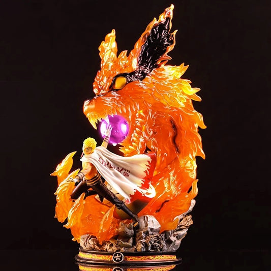 Naruto Uzumaki Settimo Hokage e Kurama Doppia Figure 40 cm GK Figure