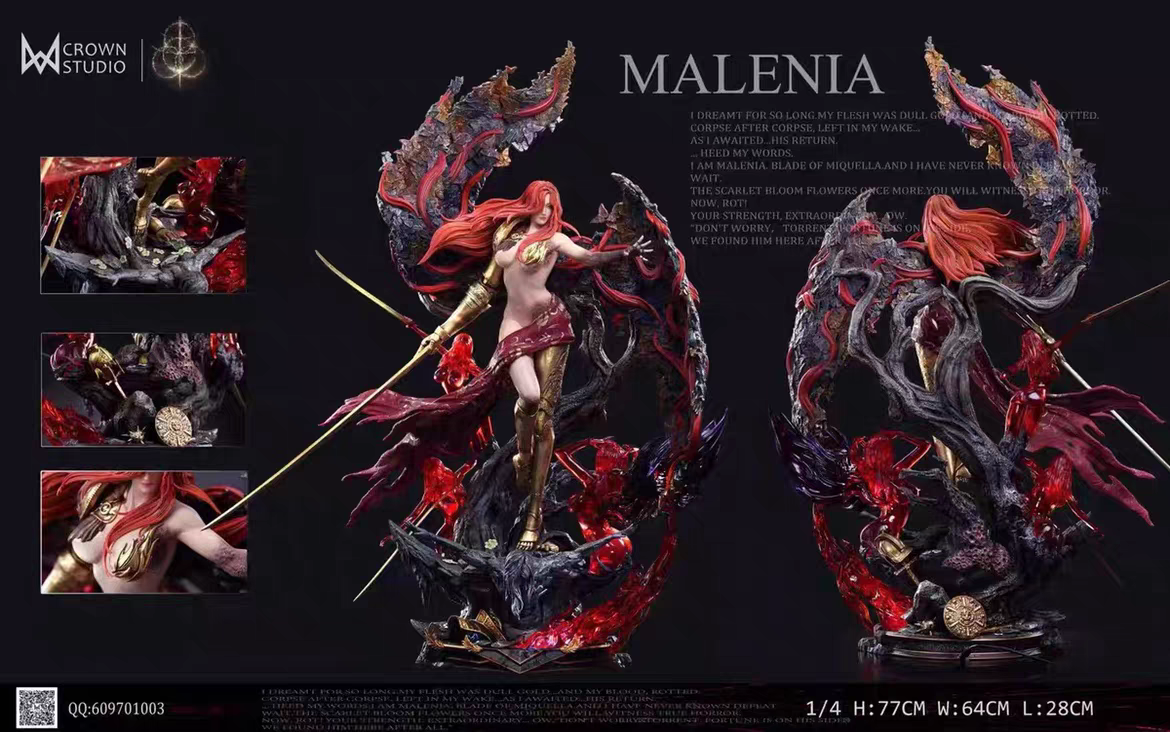 Pre Order Crown Studio Elden Ring Malenia Blade Of Miquella Second Phase