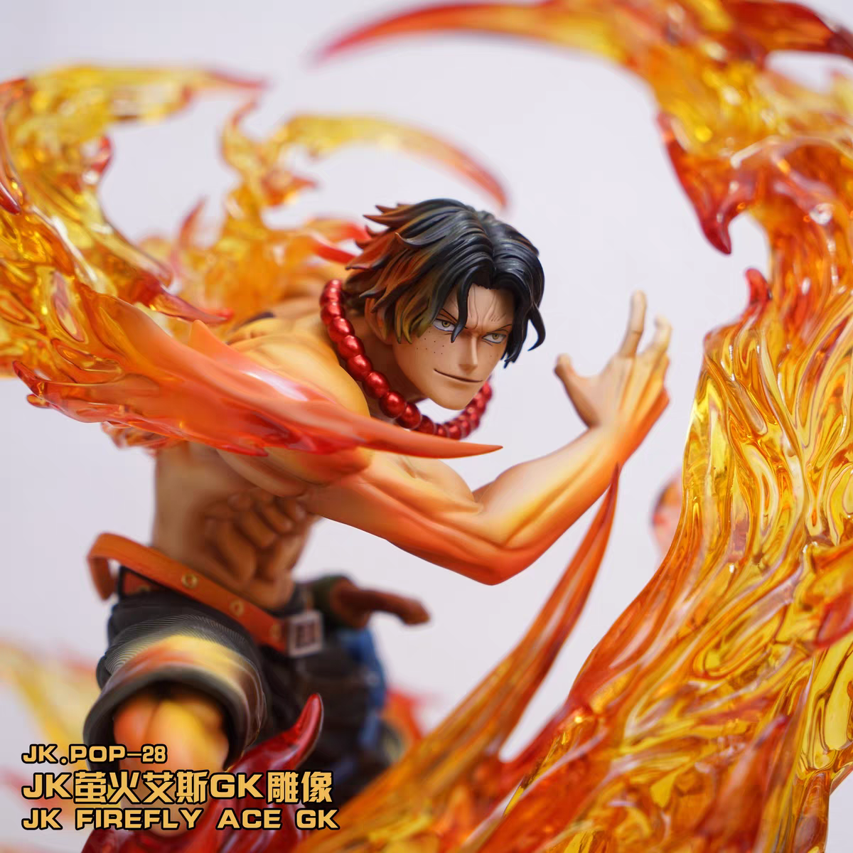 Pre-Ordine One Piece Action Figure Portgas D. Ace Resina JacksDo Studio Limited Edition