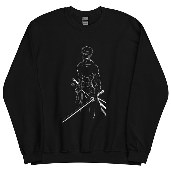 Felpa unisex One Piece Roronoa Zoro Con Stampa