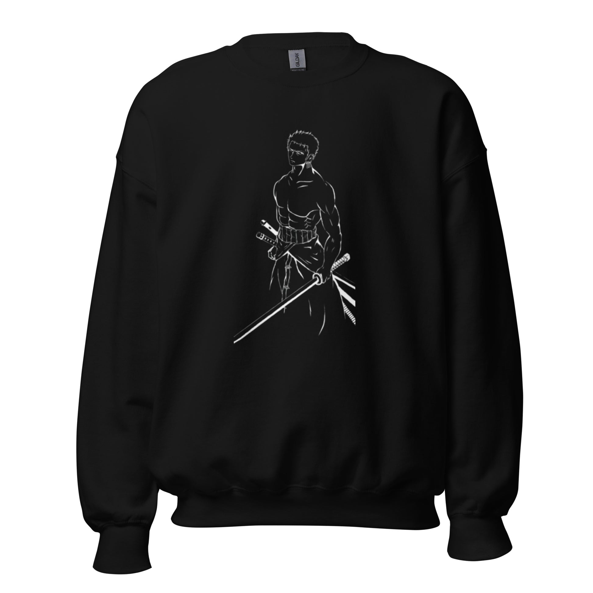 Felpa unisex One Piece Roronoa Zoro Con Stampa