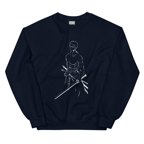 Felpa unisex One Piece Roronoa Zoro Con Stampa